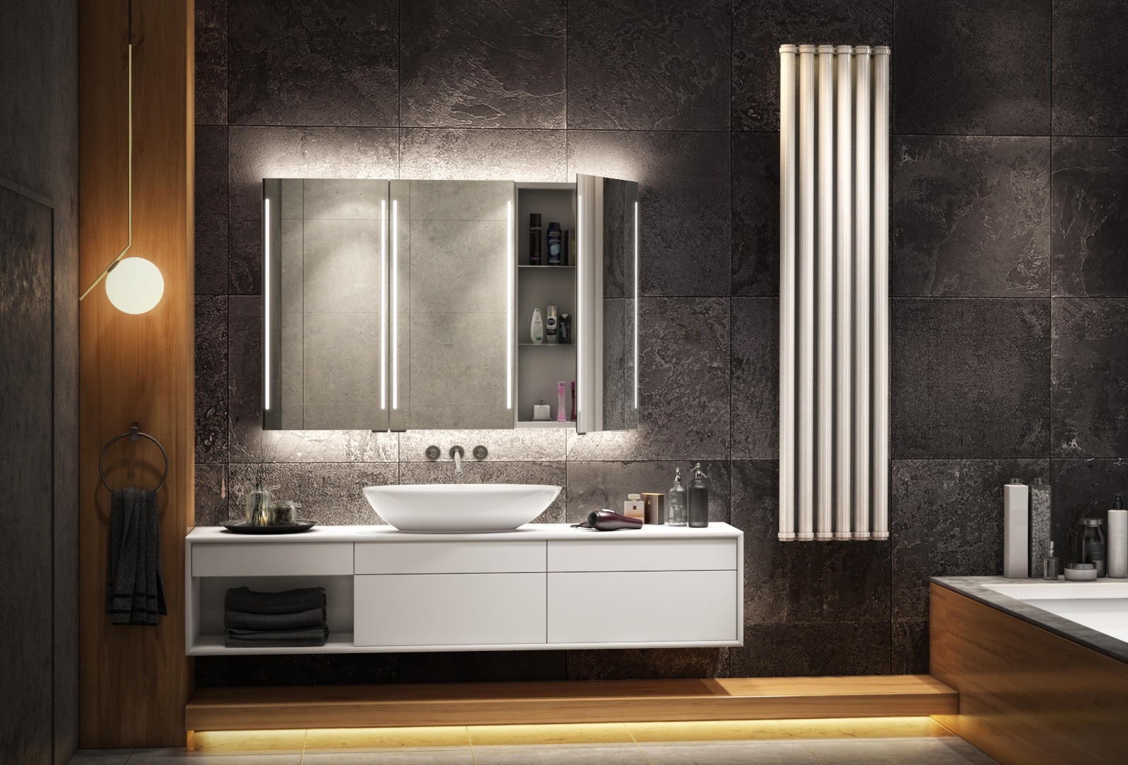 Space is essential for a cabi mirror