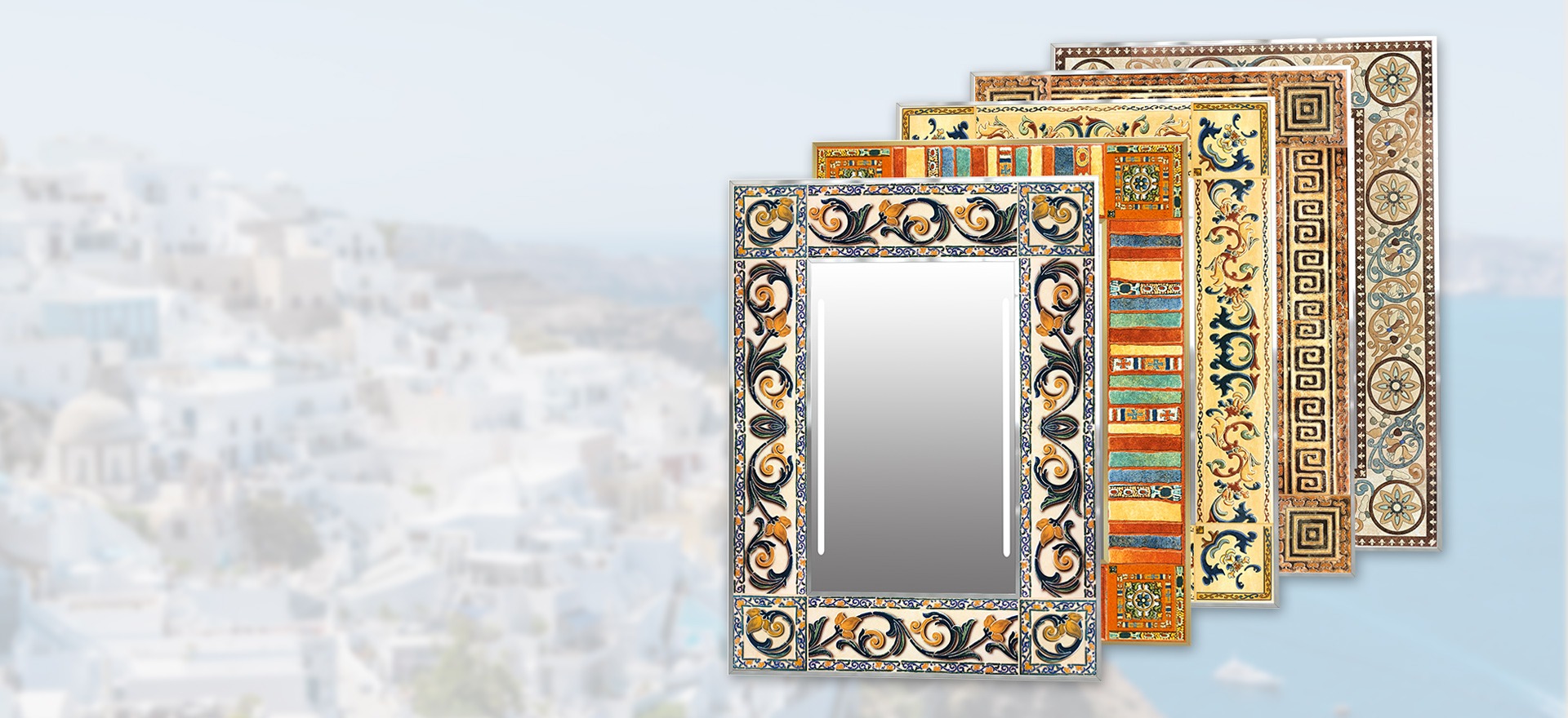 Make it glow with framed mirror